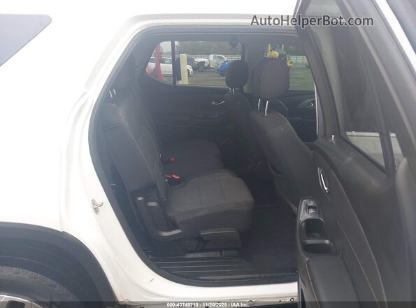 1GNERFKW7MJ143468 2021 CHEVROLET TRAVERSE Белый Вид наклейки с VIN-кодом