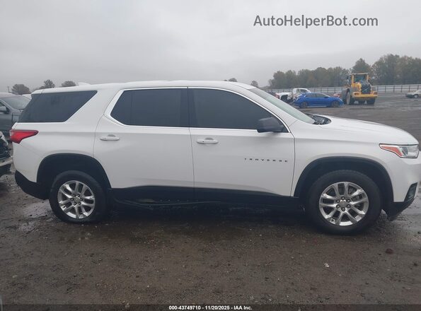 1GNERFKW7MJ143468 2021 CHEVROLET TRAVERSE Белый Вид задней части салона
