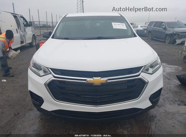 1GNERFKW7MJ143468 2021 CHEVROLET TRAVERSE Белый Вид щитка приборов