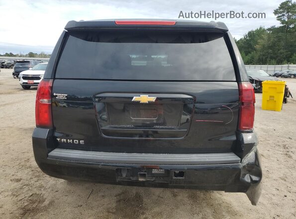 1GNSCAEC3HR353484 2017 CHEVROLET TAHOE Черный Вид сзади