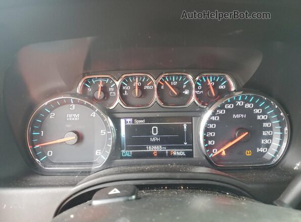 1GNSCAEC3HR353484 2017 CHEVROLET TAHOE Черный Вид щитка приборов