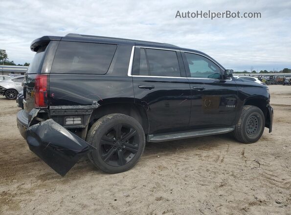 1GNSCAEC3HR353484 2017 CHEVROLET TAHOE Черный Задняя правая четверть
