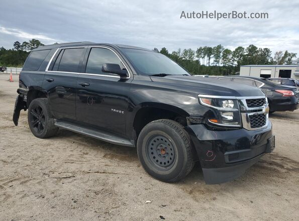 1GNSCAEC3HR353484 2017 CHEVROLET TAHOE Черный Передняя правая четверть