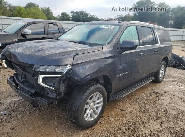 1GNSCCKD9PR289877 2023 CHEVROLET SUBURBAN Синий Передняя левая четверть