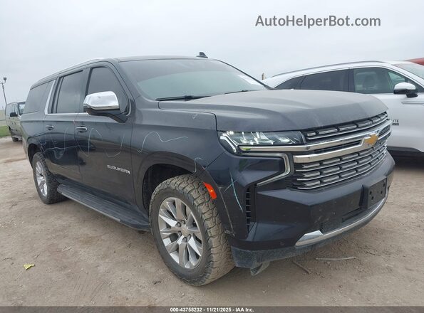 1GNSCFKD4PR322124 2023 CHEVROLET SUBURBAN Dark Blue Vista frontal