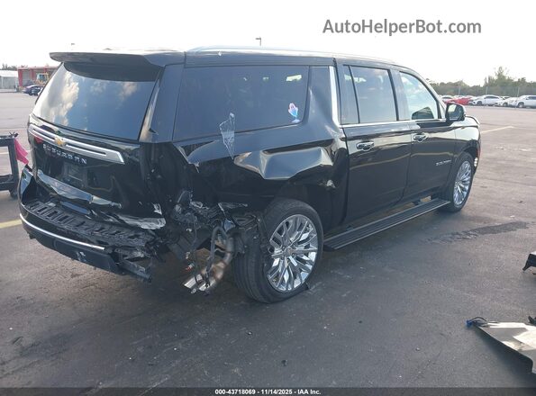 1GNSCGKL7PR361478 2023 CHEVROLET SUBURBAN Черный Задняя правая четверть