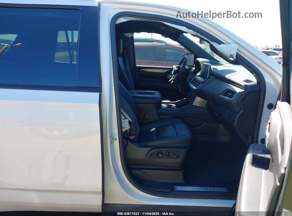 1GNSCRKD9PR464566 2023 CHEVROLET TAHOE Белый Вид салона спереди