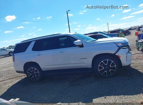 1GNSCRKD9PR464566 2023 CHEVROLET TAHOE Белый Вид задней части салона