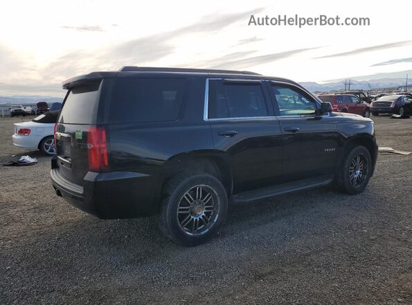 1GNSKBKC4HR344189 2017 CHEVROLET TAHOE Черный Задняя правая четверть