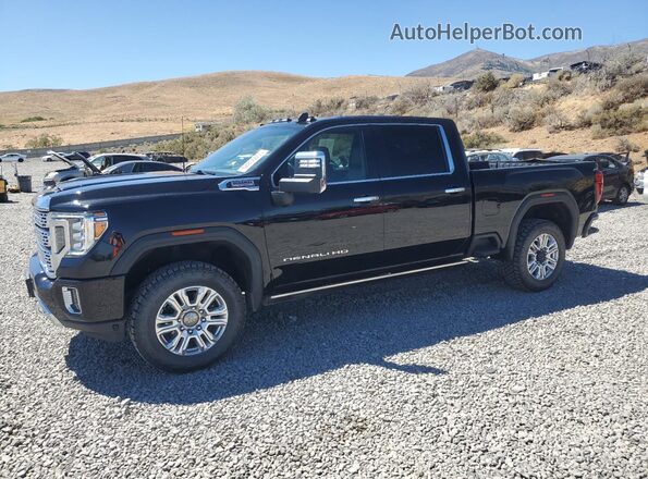 1GT49REY5NF293022 2022 GMC SIERRA Черный Передняя левая четверть