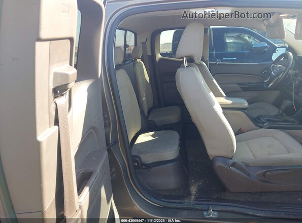 1GTH5CEA4G1355152 2016 GMC CANYON Brown Widok naklejki z numerem VIN