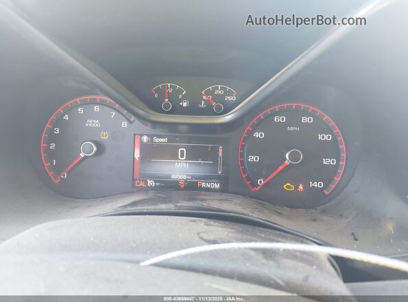 1GTH5CEA4G1355152 2016 GMC CANYON Brown Widok tylnych siedzeń