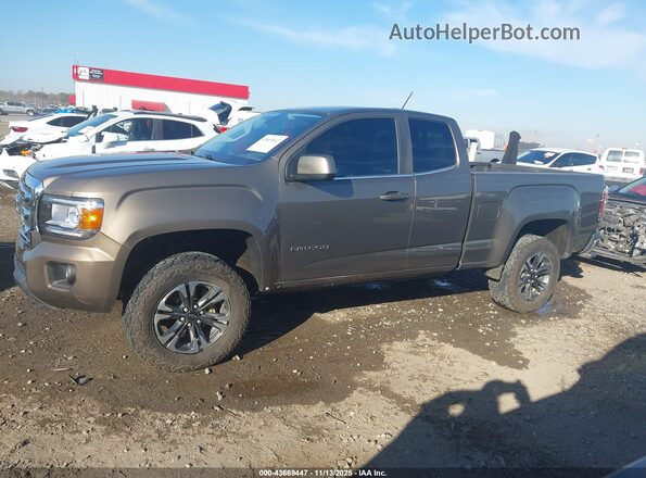 1GTH5CEA4G1355152 2016 GMC CANYON Brown Widok wnętrza 360 stopni