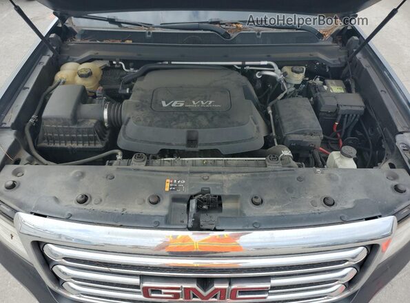 1GTH6CE33G1114228 2016 GMC CANYON Серый Вид задней части салона