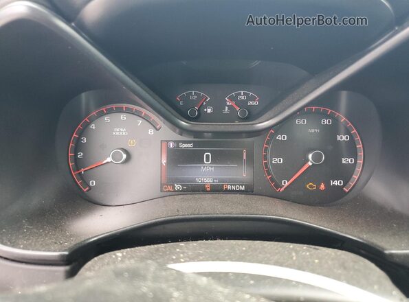 1GTH6CE33G1114228 2016 GMC CANYON Серый Вид щитка приборов