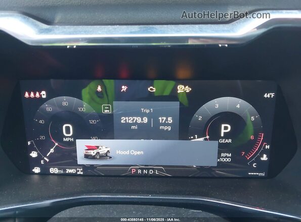 1GTP6BEK4R1223667 2024 GMC CANYON Белый Вид задних сидений