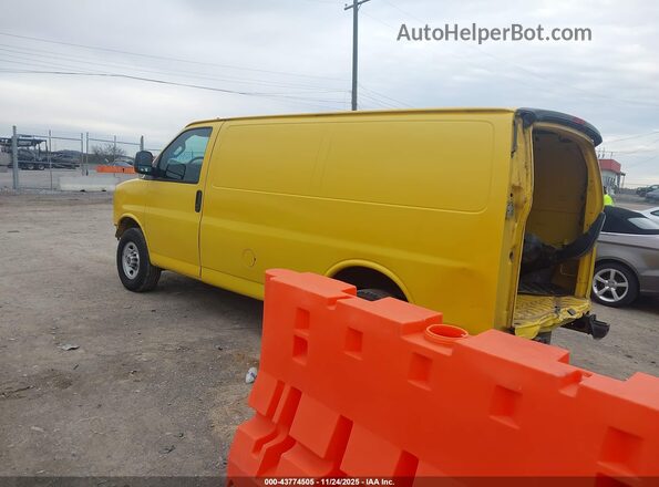 1GTW7AFG0L1252152 2020 GMC SAVANA CARGO Yellow Tył lewy