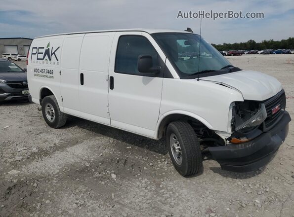 1GTW7AFP0P1169231 2023 GMC SAVANA White Передня права чверть