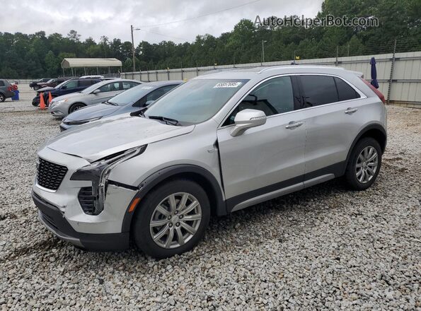 1GYFZDR45MF015877 2021 CADILLAC XT4 Серебряный Передняя левая четверть