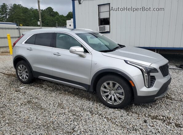 1GYFZDR45MF015877 2021 CADILLAC XT4 Серебряный Передняя правая четверть