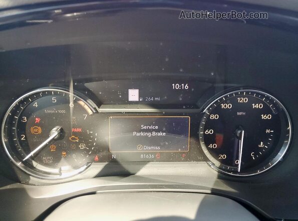 1GYKPCRS1LZ147304 2020 CADILLAC OTHER Красный Вид щитка приборов