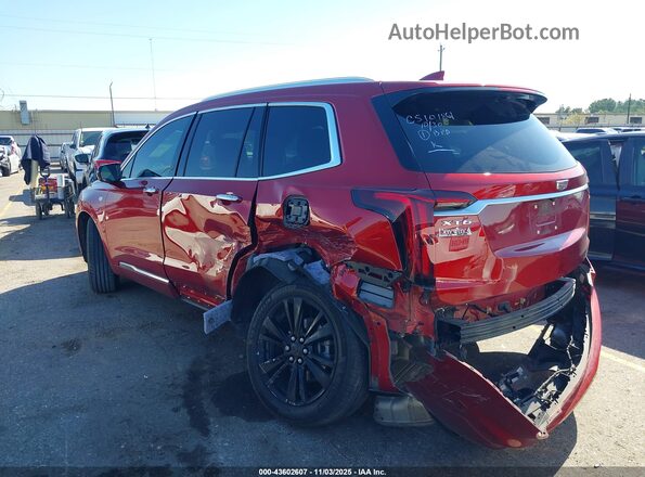 1GYKPCRS8PZ124012 2023 CADILLAC OTHER Красный Панорамный вид салона 360°