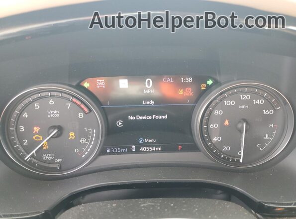 1GYKPHRS6MZ131940 2021 CADILLAC OTHER Черный Вид щитка приборов