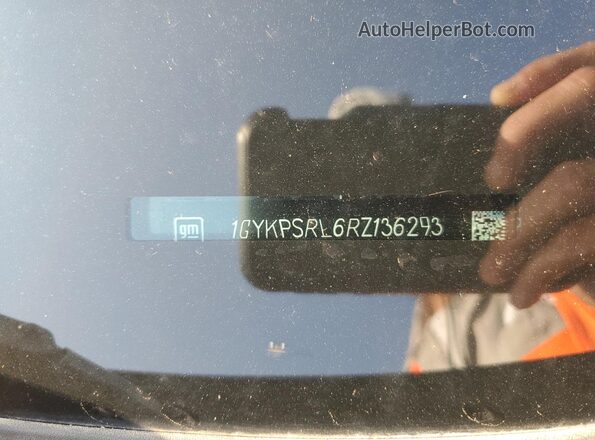 1GYKPSRL6RZ136293 2024 CADILLAC OTHER Black Vista de la etiqueta del VIN