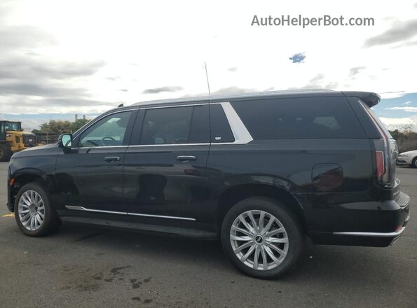 1GYS3JKT2PR265788 2023 CADILLAC ESCALADE Черный Задняя левая четверть