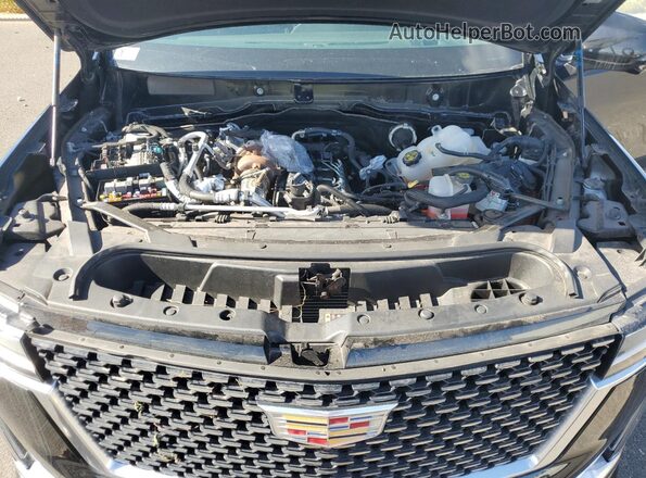 1GYS3JKT2PR265788 2023 CADILLAC ESCALADE Черный Вид подкапотного пространства