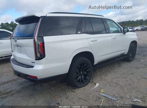 1GYS4GKLXPR414545 2023 CADILLAC ESCALADE Белый Задняя правая четверть