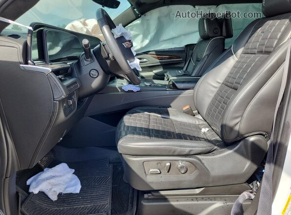 1GYS4RKL0PR165040 2023 CADILLAC ESCALADE Белый Вид салона спереди