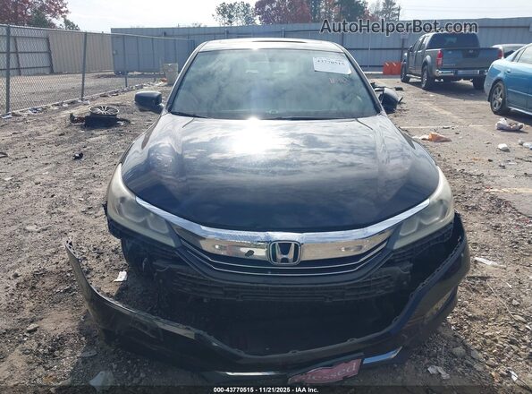 1HGCR2F79GA225560 2016 HONDA ACCORD Черный Вид щитка приборов