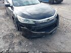 2016 Honda Accord Ex Черный vin: 1HGCR2F79GA225560