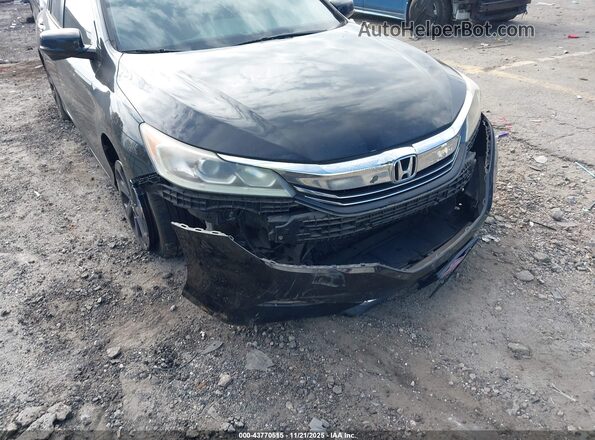 1HGCR2F79GA225560 2016 HONDA ACCORD Черный Вид спереди