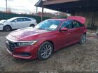 2021 Honda Accord Lx Красный vin: 1HGCV1F18MA038694