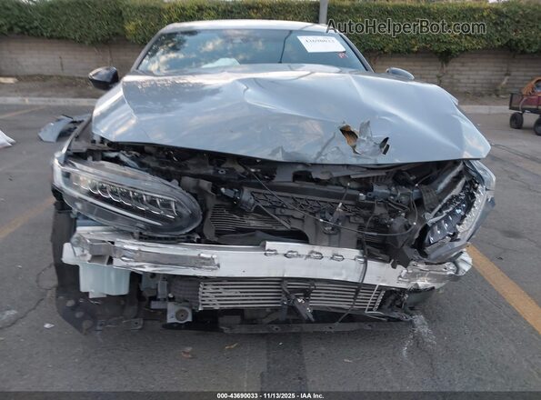 1HGCV1F36NA064603 2022 HONDA ACCORD Серый Вид задней части салона