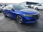 2022 Honda Accord Sport Se Синий vin: 1HGCV1F42NA094819