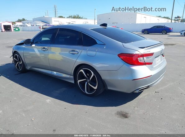 1HGCV2F30NA001020 2022 HONDA ACCORD Серебряный Задняя левая четверть