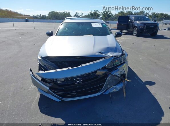 1HGCV2F30NA001020 2022 HONDA ACCORD Серебряный Вид щитка приборов