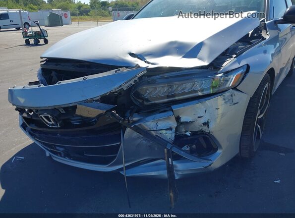 1HGCV2F30NA001020 2022 HONDA ACCORD Серебряный Вид спереди