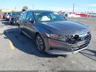 2021 Honda Accord Hybrid   Gray vin: 1HGCV3F12MA004634