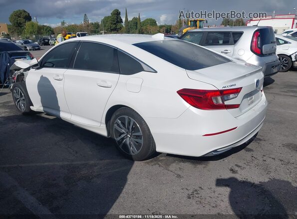 1HGCV3F12NA008541 2022 HONDA ACCORD HYBRID Желтый Задняя левая четверть