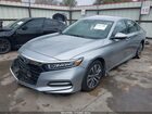 2018 Honda Accord Hybrid   Серебряный vin: 1HGCV3F13JA007781