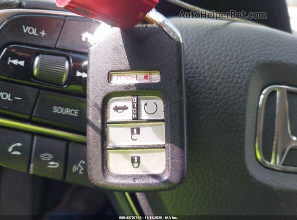 1HGCV3F13JA007781 2018 HONDA ACCORD HYBRID Серебряный Вид панели приборов