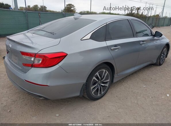 1HGCV3F19LA006251 2020 HONDA ACCORD HYBRID Серебряный Задняя правая четверть