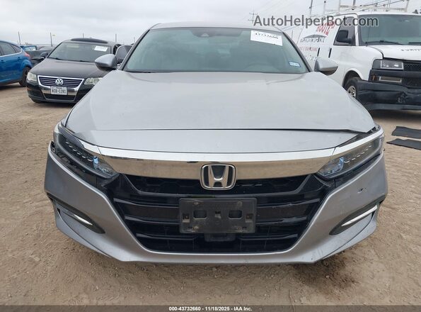 1HGCV3F19LA006251 2020 HONDA ACCORD HYBRID Серебряный Вид щитка приборов