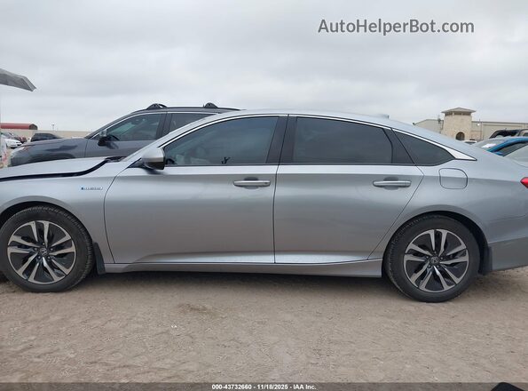 1HGCV3F19LA006251 2020 HONDA ACCORD HYBRID Серебряный Панорамный вид салона 360°