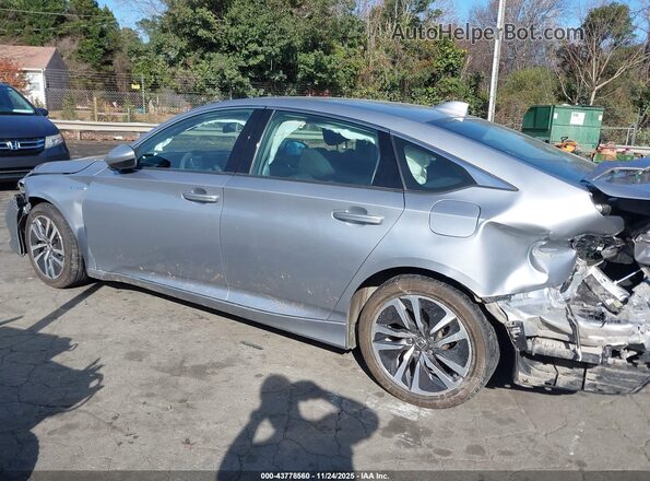1HGCV3F1XMA013159 2021 HONDA ACCORD HYBRID Серебряный Панорамный вид салона 360°