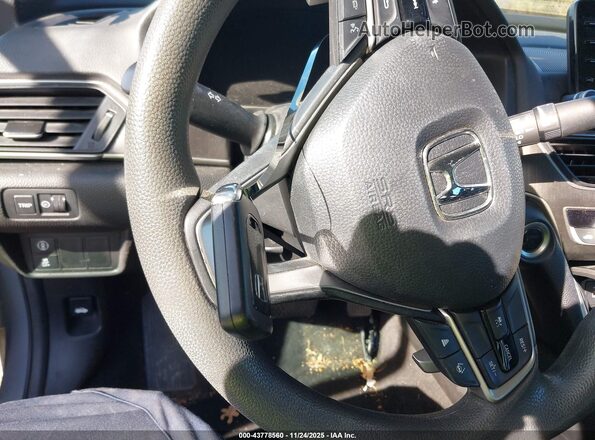 1HGCV3F1XMA013159 2021 HONDA ACCORD HYBRID Серебряный Вид панели приборов